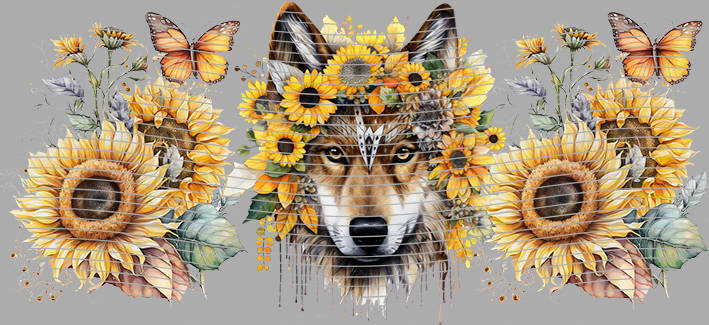 16oz Sunflower Girl-SU-21